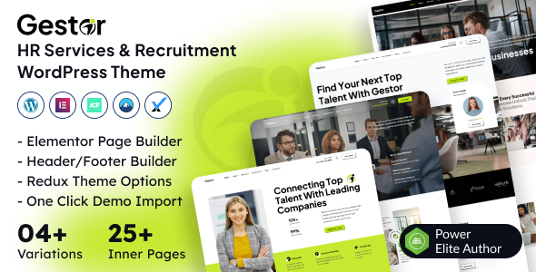 Gestor - HR Services & Recruitment WordPress Theme Gestor - HR Services & Recruitment WordPress Theme