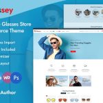 Glassey - Glasses and Eyewear Store Elementor WooCommerce Responsive Theme