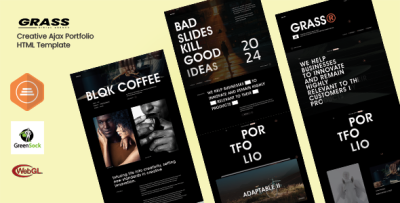 grass - Creative Ajax Portfolio HTML Template