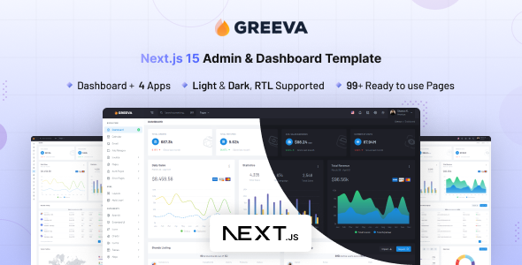 Greeva - Next Js Admin & Dashboard Template Greeva - Next Js Admin & Dashboard Template