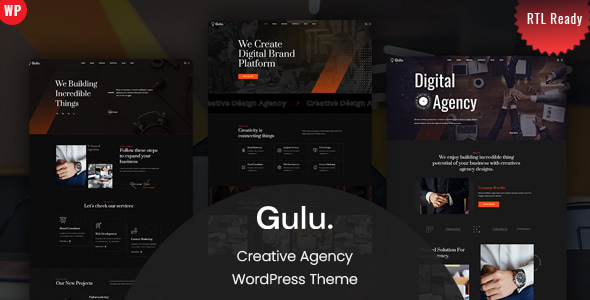 Gulu - Agency WordPress Theme Gulu - Agency WordPress Theme