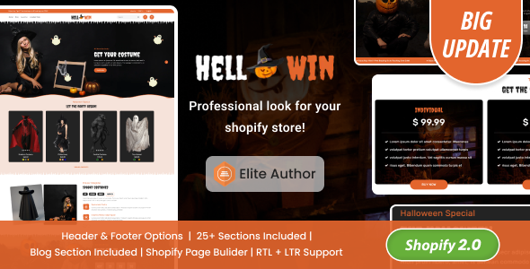 Hellowin - eCommerce, Horror-theme, Shopify Theme Hellowin - eCommerce, Horror-theme, Shopify Theme