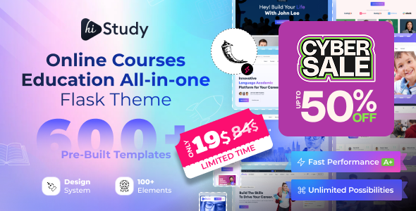 HiStudy - Online Courses & Education Flask Template HiStudy - Online Courses & Education Flask Template
