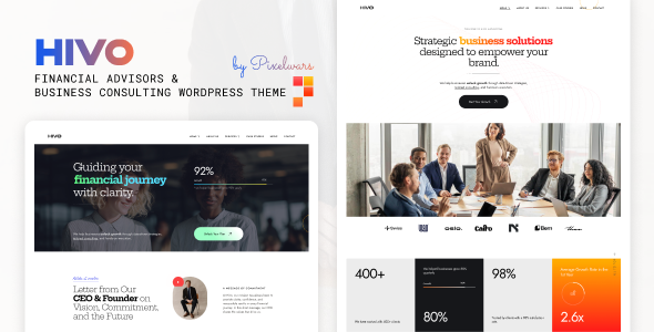 Hivo - Business Consulting & Finance WordPress Theme Hivo - Business Consulting & Finance WordPress Theme