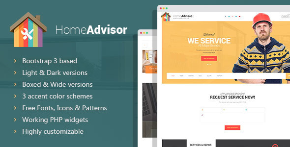 Home advisor - Appliance Repair WordPress Theme Home advisor - Appliance Repair WordPress Theme