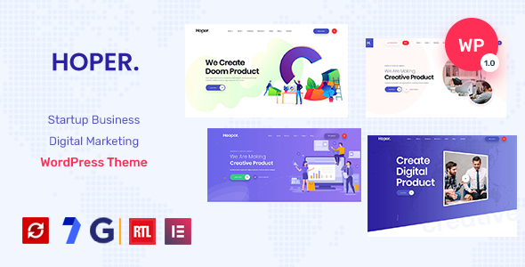 Hoper - Digital Marketing WordPress Theme Hoper - Digital Marketing WordPress Theme