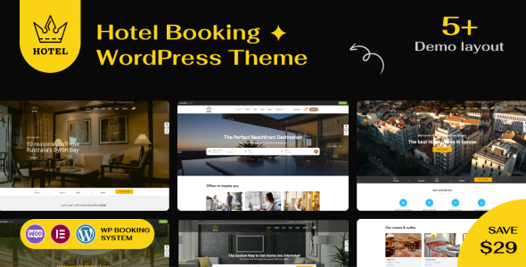 Hotel Booking WordPress Theme Hotel Booking WordPress Theme