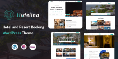 Hotelina - Hotel and Resort Booking WordPress Theme