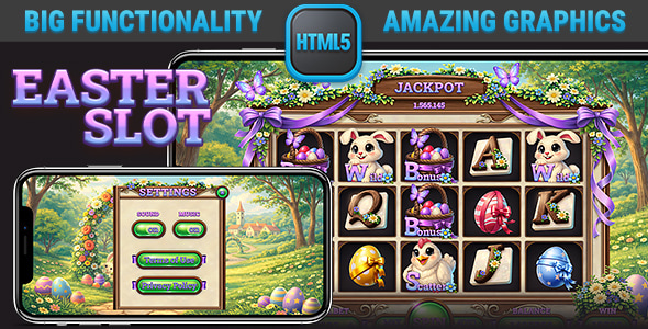 HTML Responsive Slot • Easter Slot Casino Game HTML Responsive Slot • Easter Slot Casino Game