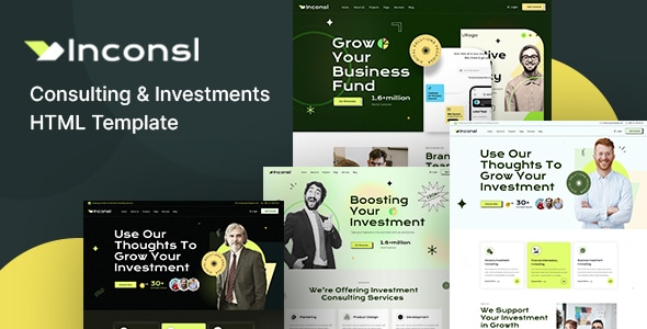 Iconsl - Investment Consulting HTML Template Iconsl - Investment Consulting HTML Template