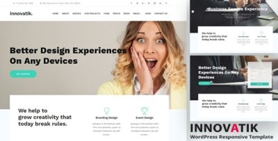 Innovatik - Business Consulting WordPress Theme