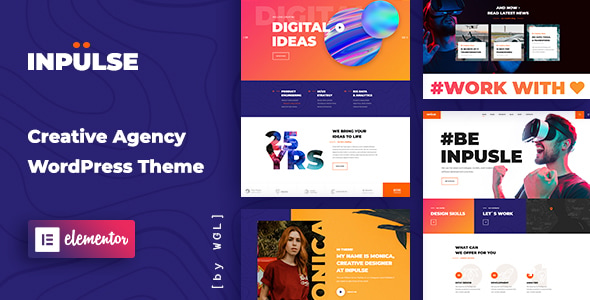 InPulse - Creative Agency WordPress Theme InPulse - Creative Agency WordPress Theme