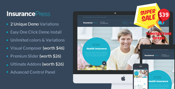 Insurance Agency WordPress Theme Insurance Agency WordPress Theme
