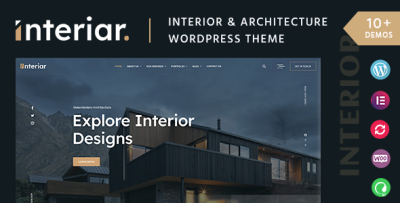 Interiar - Interior Design WordPress Theme