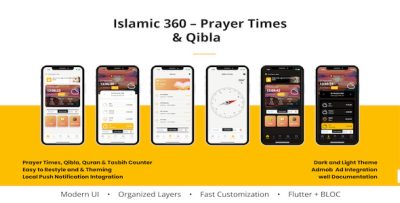 Islamic 360 - Complete Islamic Super App (Flutter)
