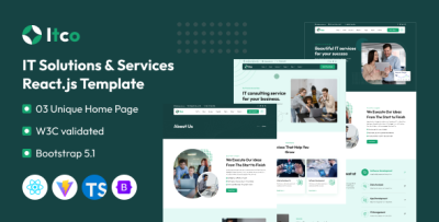 Itco - IT Solutions & Services React JS Template