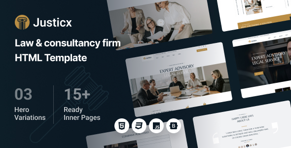 Justicx - Law & Consultancy Firm HTML Template Justicx - Law & Consultancy Firm HTML Template