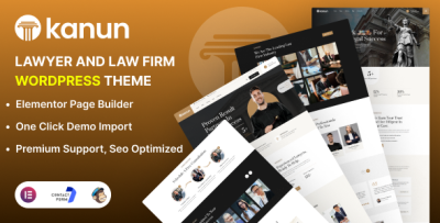 Kanun - Legal Services WordPress Theme