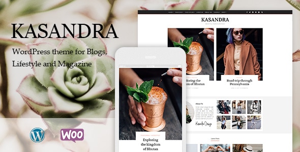 Kasandra - A Responsive WordPress Blog and Shop Theme Kasandra - A Responsive WordPress Blog and Shop Theme