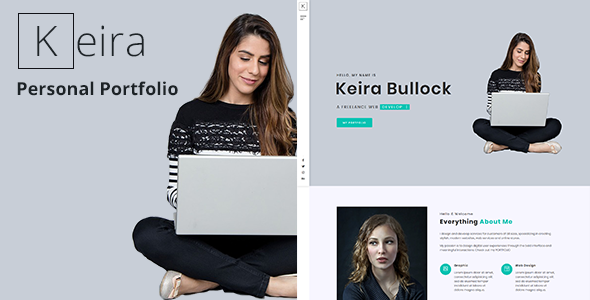 Keira - Bootstrap 4 One Page Personal Portfolio Template Keira - Bootstrap 4 One Page Personal Portfolio Template