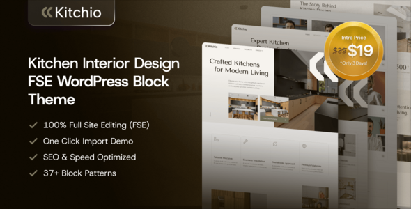 Kitchio - Kitchen Cabinets & Furniture FSE WordPress Block Theme Kitchio - Kitchen Cabinets & Furniture FSE WordPress Block Theme