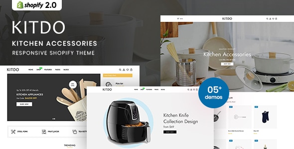 Kitdo - Kitchen Accessories Responsive Shopify Theme Kitdo - Kitchen Accessories Responsive Shopify Theme