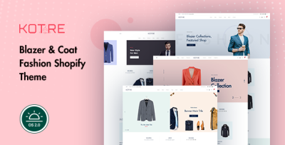 Kotre - Blazer & Coat Fashion Shopify Theme