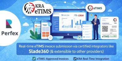 KRA eTIMS Integration Module for Perfex CRM - Kenya Tax Invoice Compliance