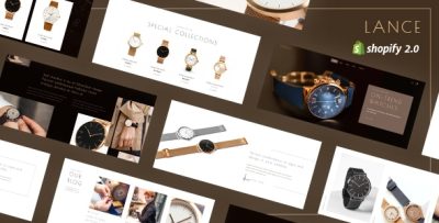 Lance - Watches Store Shopify Theme
