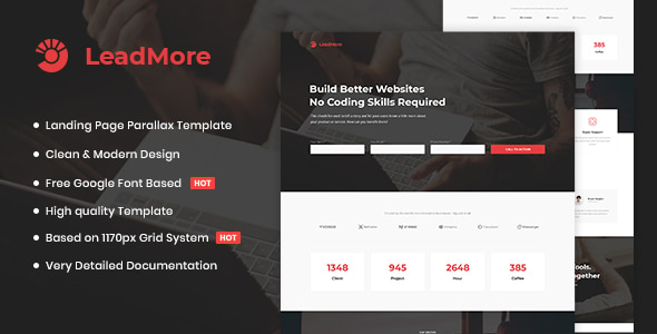 LeadMore - HTML5 Landing Page LeadMore - HTML5 Landing Page