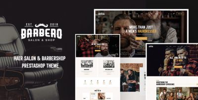 Leo Barbero - The best Hair Salon & Barbershop Prestashop Theme