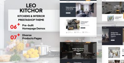 Leo Kitchor - Kitchens & Interior Prestashop Theme
