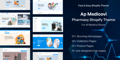 Leo Medicovi - Pharmacy Store Shopify Theme