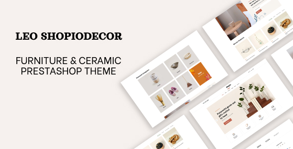 Leo Shopiodecor - Furniture Ceramic Prestashop Theme Leo Shopiodecor - Furniture Ceramic Prestashop Theme