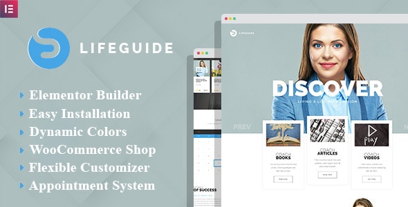 LifeGuide - Public Speaker & Life Coach WordPress theme LifeGuide - Public Speaker & Life Coach WordPress theme