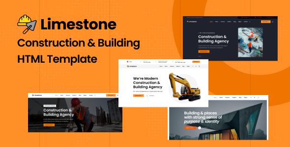 Limeston - Construction & Building HTML Template Limeston - Construction & Building HTML Template