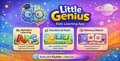 Little Genius - Kids Learning App with Mini Games
