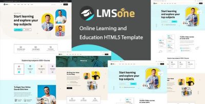 LMSOne - Online Learning And Education HTML Template