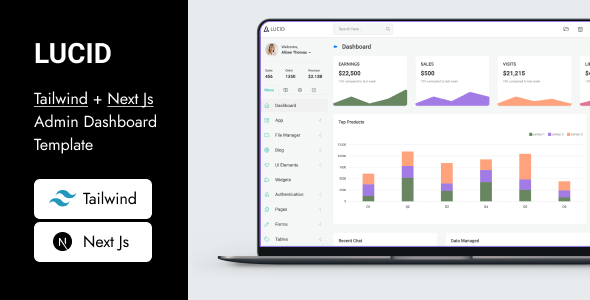 LUCID - Next.js + Tailwind CSS Admin Dashboard Template and Ui Kit LUCID - Next.js + Tailwind CSS Admin Dashboard Template and Ui Kit