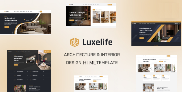Luxelife - Architecture & Interior Design HTML5 Template Luxelife - Architecture & Interior Design HTML5 Template