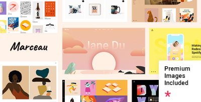 Marceau - Creative Portfolio WordPress Theme