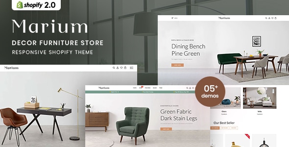 Marium - Decor Furniture Store Shopify 2.0 Theme Marium - Decor Furniture Store Shopify 2.0 Theme