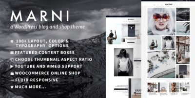 Marni - a WordPress Blog & Shop Theme