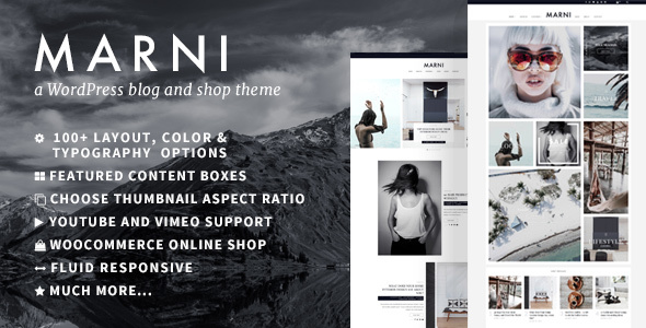 Marni – a WordPress Blog & Shop Theme Marni – a WordPress Blog & Shop Theme