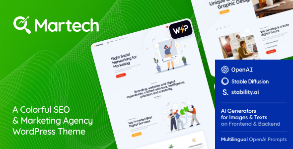 MarTech - Marketing Agency WordPress Theme MarTech - Marketing Agency WordPress Theme