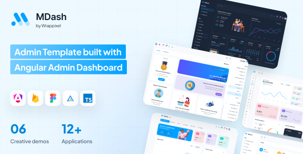 MDash Angular Dashboard Template MDash Angular Dashboard Template
