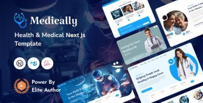 Medically - Health & Medical Next Js Template