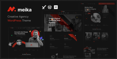 Meika - Creative Agency WordPress Theme