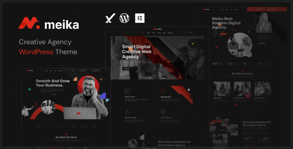 Meika - Creative Agency WordPress Theme Meika - Creative Agency WordPress Theme
