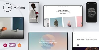 Minimo - Portfolio & Agency WordPress Theme